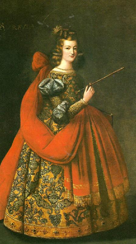 Francisco de Zurbaran st. ursula oil painting image